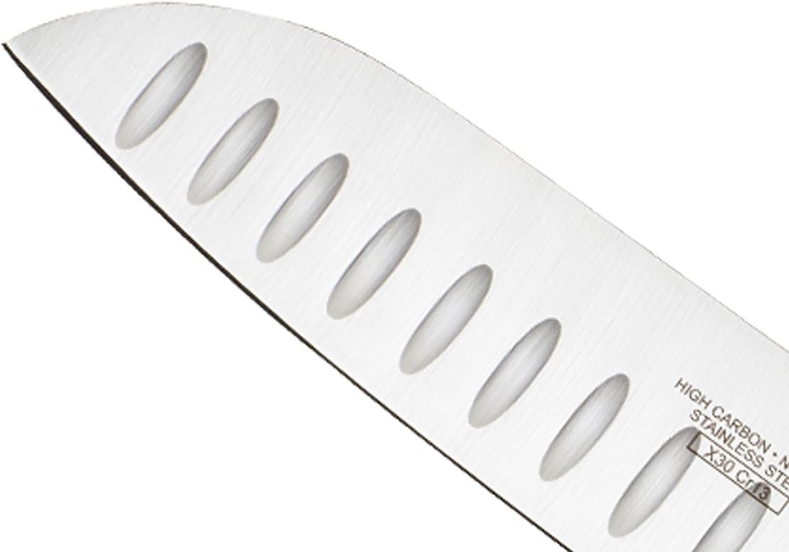 M23210WBH Millennia 10-Inch Wide Wavy Edge Bread Knife, White - Colors A