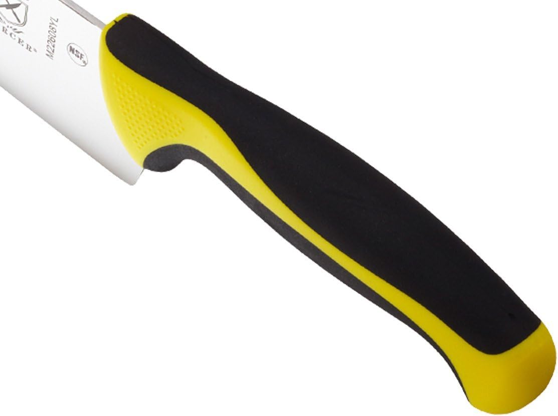 M23210WBH Millennia 10-Inch Wide Wavy Edge Bread Knife, White - Colors A