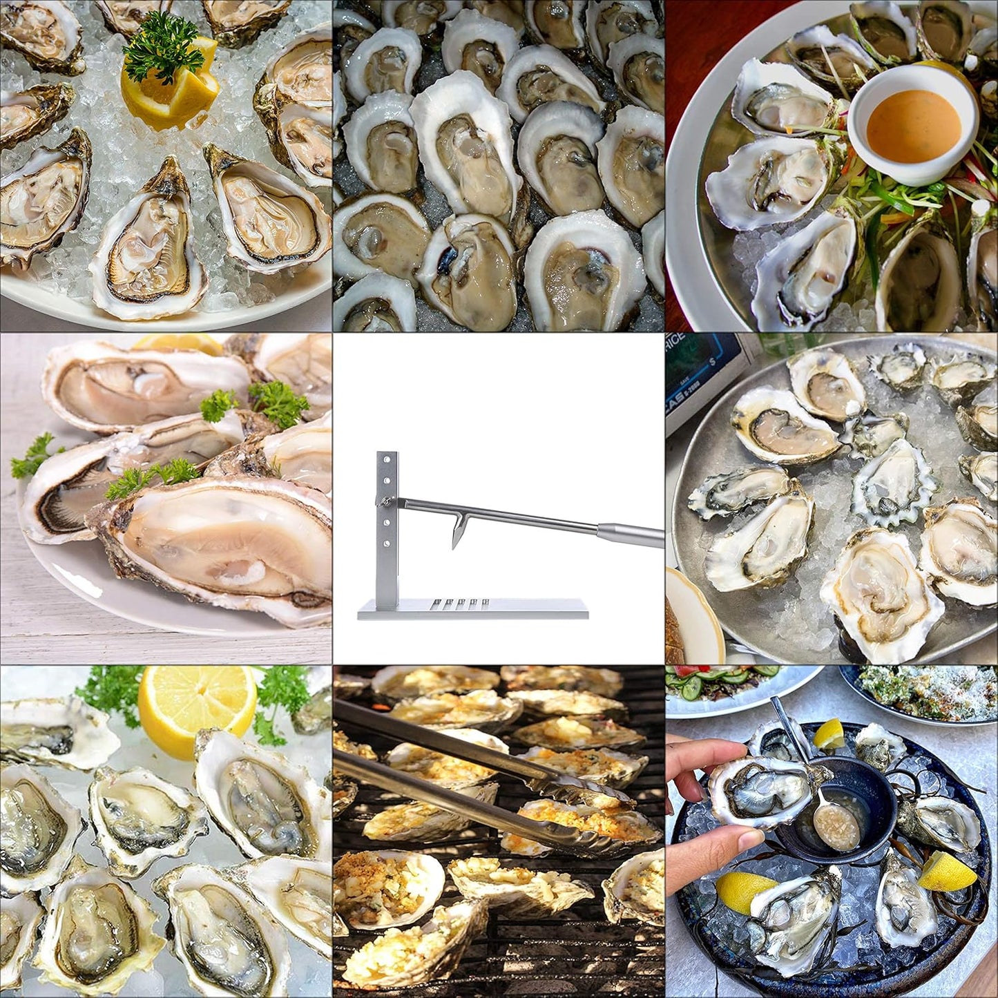 Oyster Shucker Machine, Oyster Clam Shucking Kit