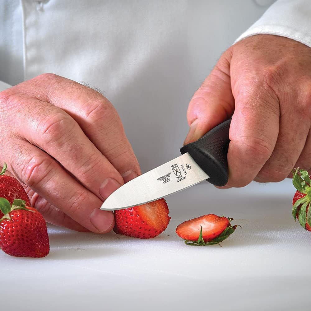 M22408 Millennia Black Handle, 8-Inch Offset Wavy Edge, Bread Knife