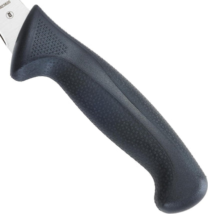 M22408 Millennia Black Handle, 8-Inch Offset Wavy Edge, Bread Knife