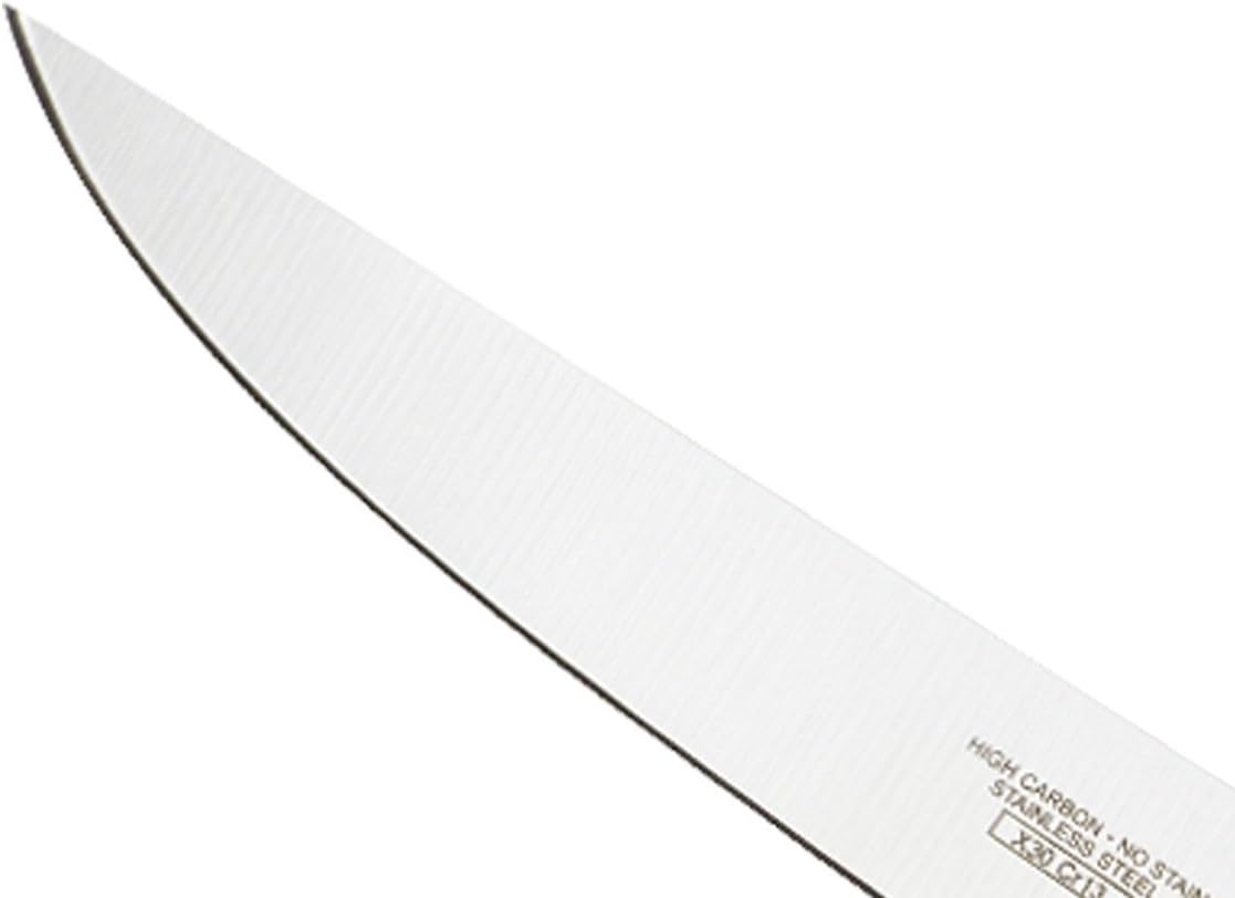 M22408 Millennia Black Handle, 8-Inch Offset Wavy Edge, Bread Knife