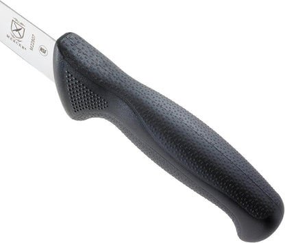 M22408 Millennia Black Handle, 8-Inch Offset Wavy Edge, Bread Knife
