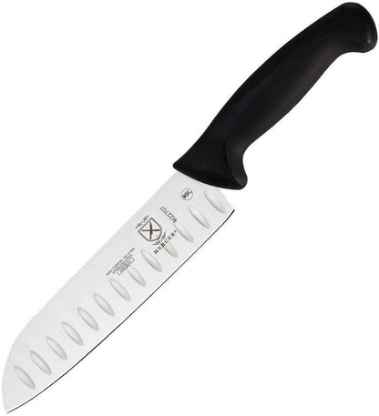 M22408 Millennia Black Handle, 8-Inch Offset Wavy Edge, Bread Knife