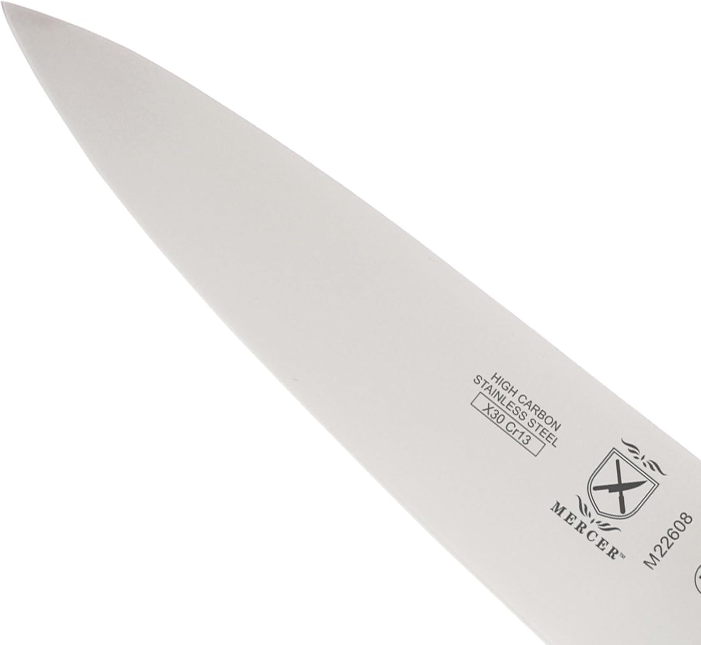 M22408 Millennia Black Handle, 8-Inch Offset Wavy Edge, Bread Knife