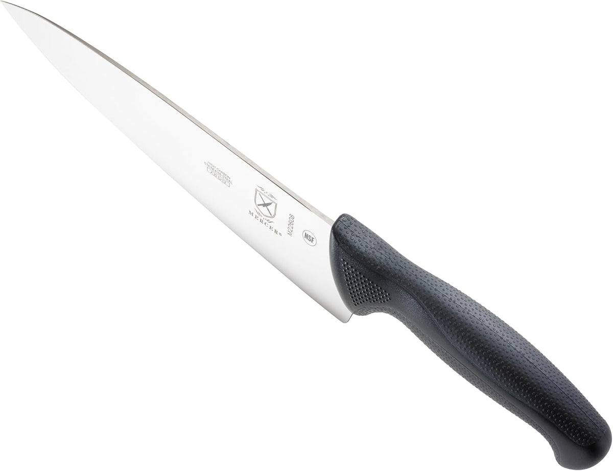 M22408 Millennia Black Handle, 8-Inch Offset Wavy Edge, Bread Knife