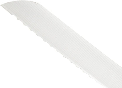 M22408 Millennia Black Handle, 8-Inch Offset Wavy Edge, Bread Knife