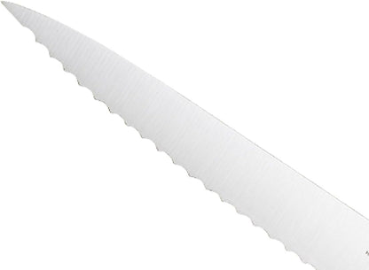 M22408 Millennia Black Handle, 8-Inch Offset Wavy Edge, Bread Knife