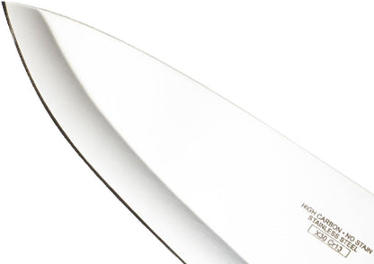 M22408 Millennia Black Handle, 8-Inch Offset Wavy Edge, Bread Knife