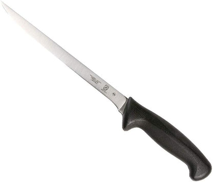 M22408 Millennia Black Handle, 8-Inch Offset Wavy Edge, Bread Knife