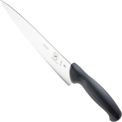 M22408 Millennia Black Handle, 8-Inch Offset Wavy Edge, Bread Knife
