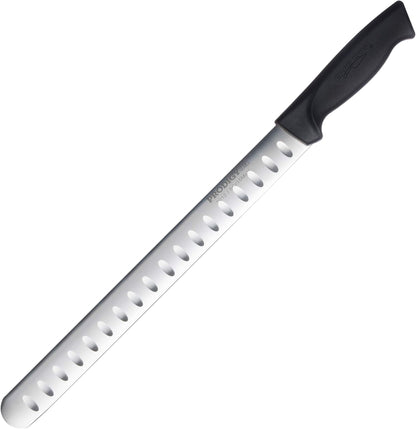 Prodigy Series 12-Inch Cimeter Breaking Knife - High Carbon Stainless Steel Butcher Knife with Curved Blade, Ergonomic Non-Slip Handle, Black