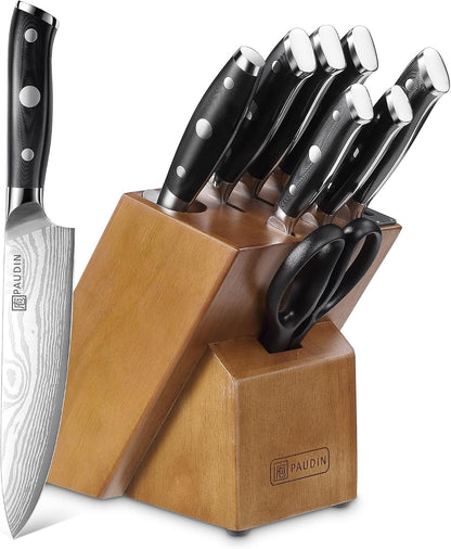 Brisket Knife, 12 Inch Dishwasher Safe Carving Slicing Knife for Meat, Razor Sharp German 1.4116 Steel Smoked Meat Cutter with Non-Slip Ergonomic G10 Handle & Gift Box, Perfect Gifts for Men