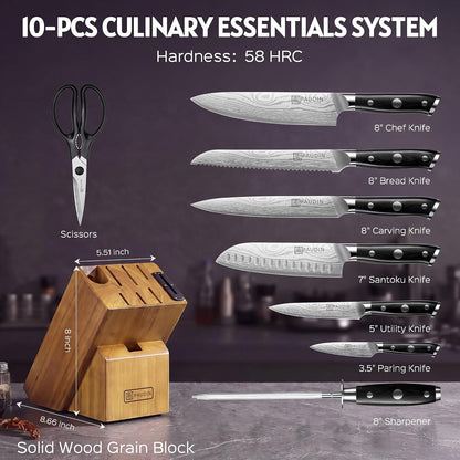 Brisket Knife, 12 Inch Dishwasher Safe Carving Slicing Knife for Meat, Razor Sharp German 1.4116 Steel Smoked Meat Cutter with Non-Slip Ergonomic G10 Handle & Gift Box, Perfect Gifts for Men