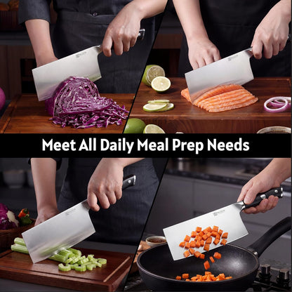 Brisket Knife, 12 Inch Dishwasher Safe Carving Slicing Knife for Meat, Razor Sharp German 1.4116 Steel Smoked Meat Cutter with Non-Slip Ergonomic G10 Handle & Gift Box, Perfect Gifts for Men