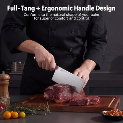 Brisket Knife, 12 Inch Dishwasher Safe Carving Slicing Knife for Meat, Razor Sharp German 1.4116 Steel Smoked Meat Cutter with Non-Slip Ergonomic G10 Handle & Gift Box, Perfect Gifts for Men