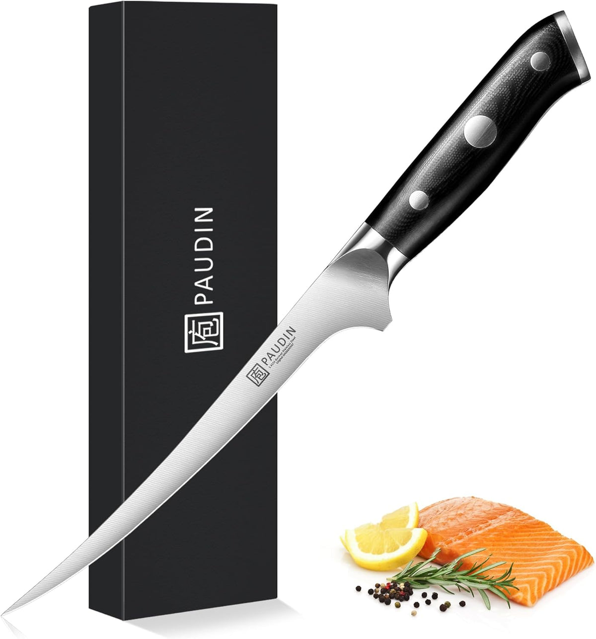 Brisket Knife, 12 Inch Dishwasher Safe Carving Slicing Knife for Meat, Razor Sharp German 1.4116 Steel Smoked Meat Cutter with Non-Slip Ergonomic G10 Handle & Gift Box, Perfect Gifts for Men