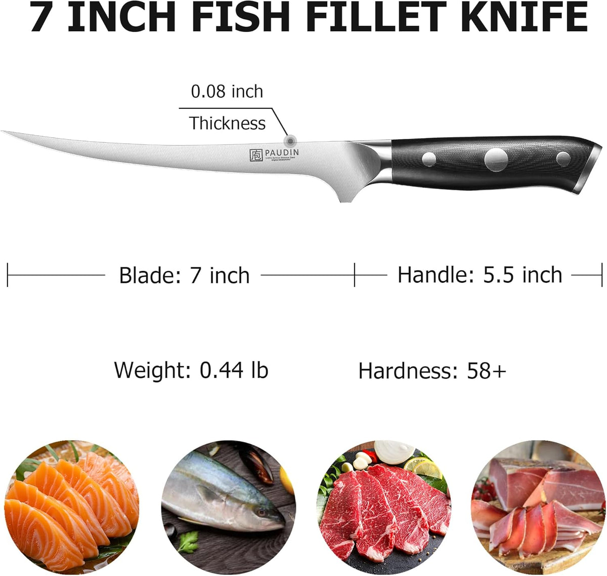 Brisket Knife, 12 Inch Dishwasher Safe Carving Slicing Knife for Meat, Razor Sharp German 1.4116 Steel Smoked Meat Cutter with Non-Slip Ergonomic G10 Handle & Gift Box, Perfect Gifts for Men