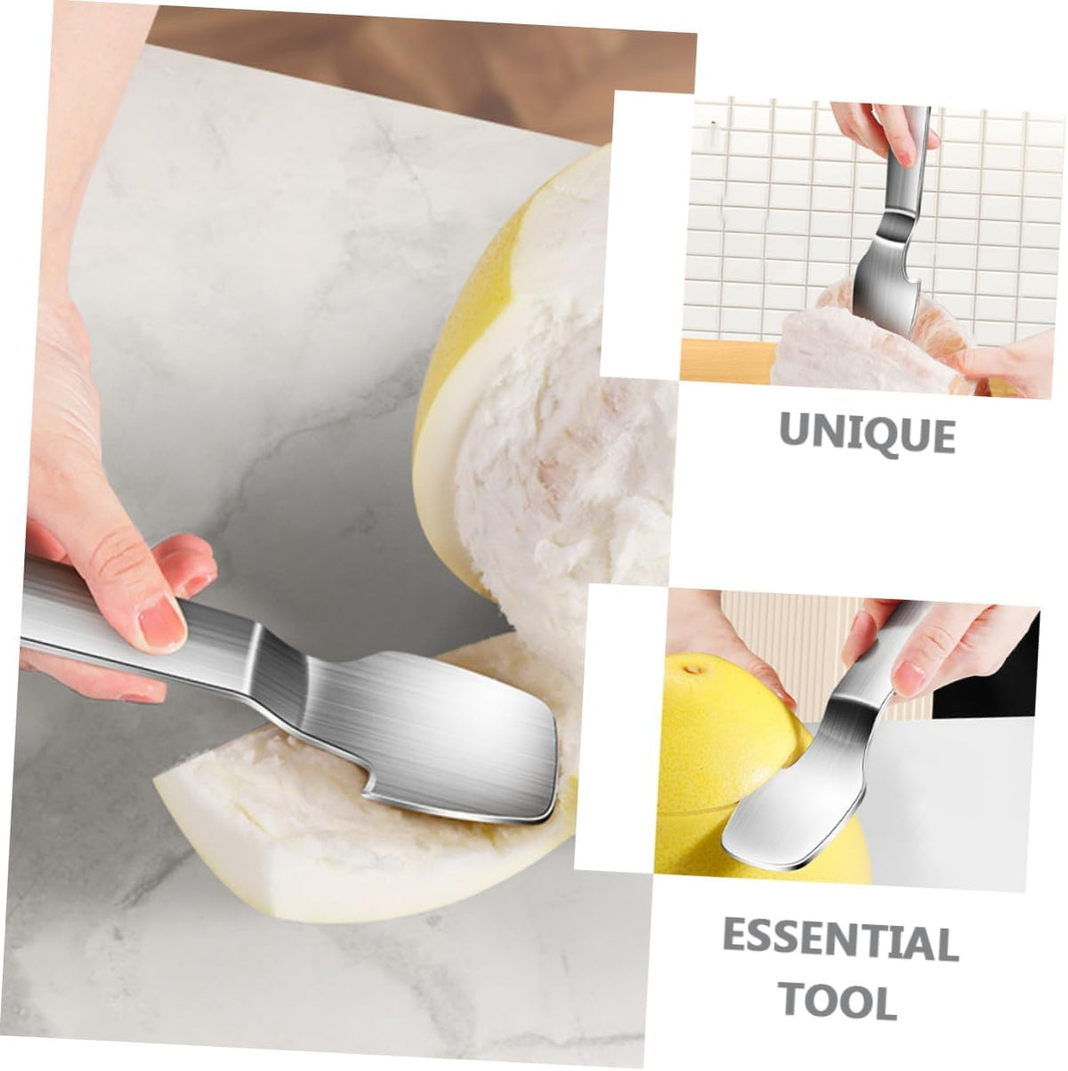 Grapefruit Knife Multi-function Fruit Peeler Kitchen Gadget Stainless Steel Peeler Orange Slicer Lemon Slicer