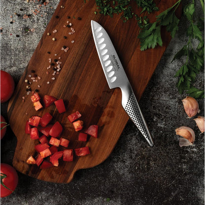 Global GS 90 5" Hollow Ground Santoku Knife GS 90