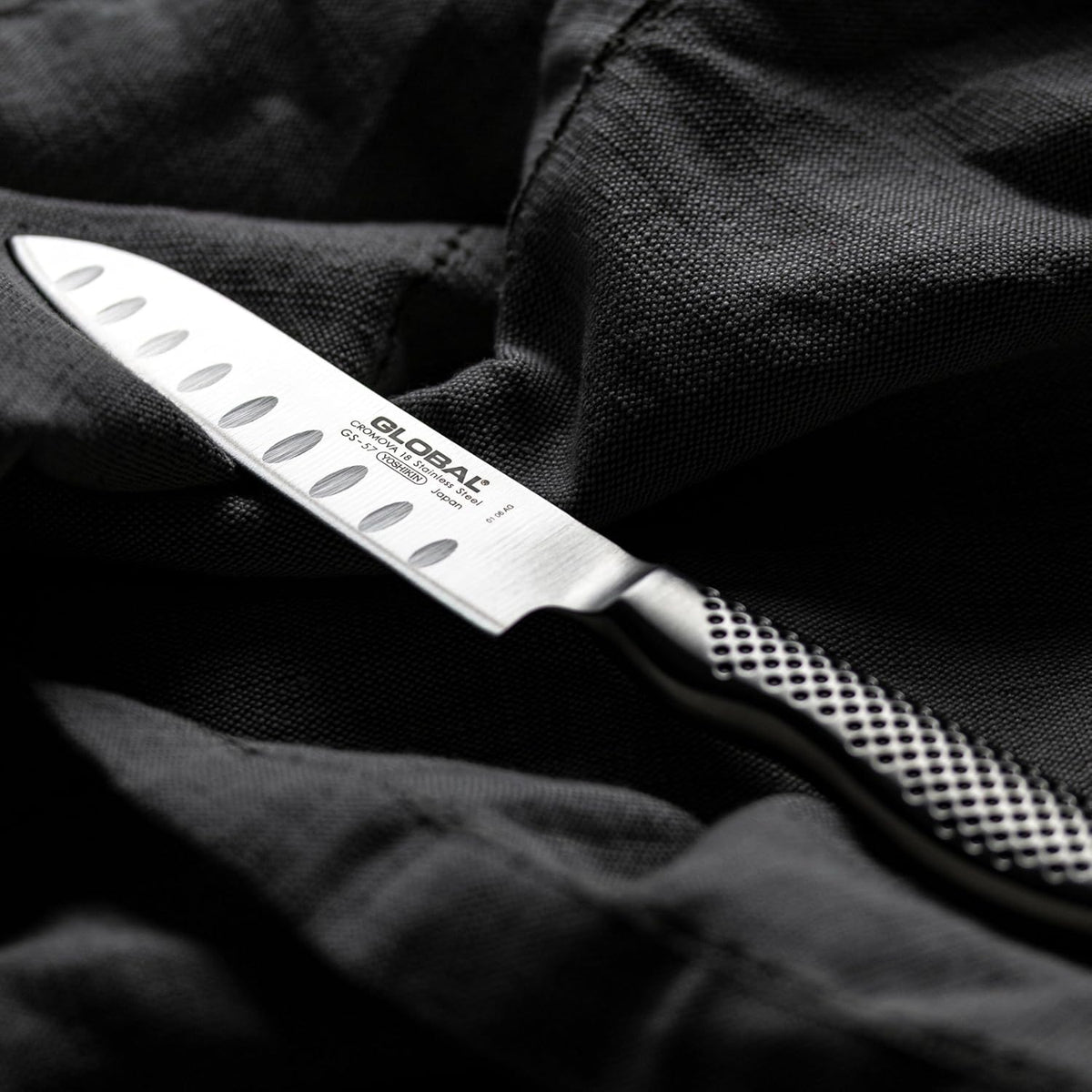 Global GS 90 5" Hollow Ground Santoku Knife GS 90