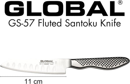 Global GS 90 5" Hollow Ground Santoku Knife GS 90