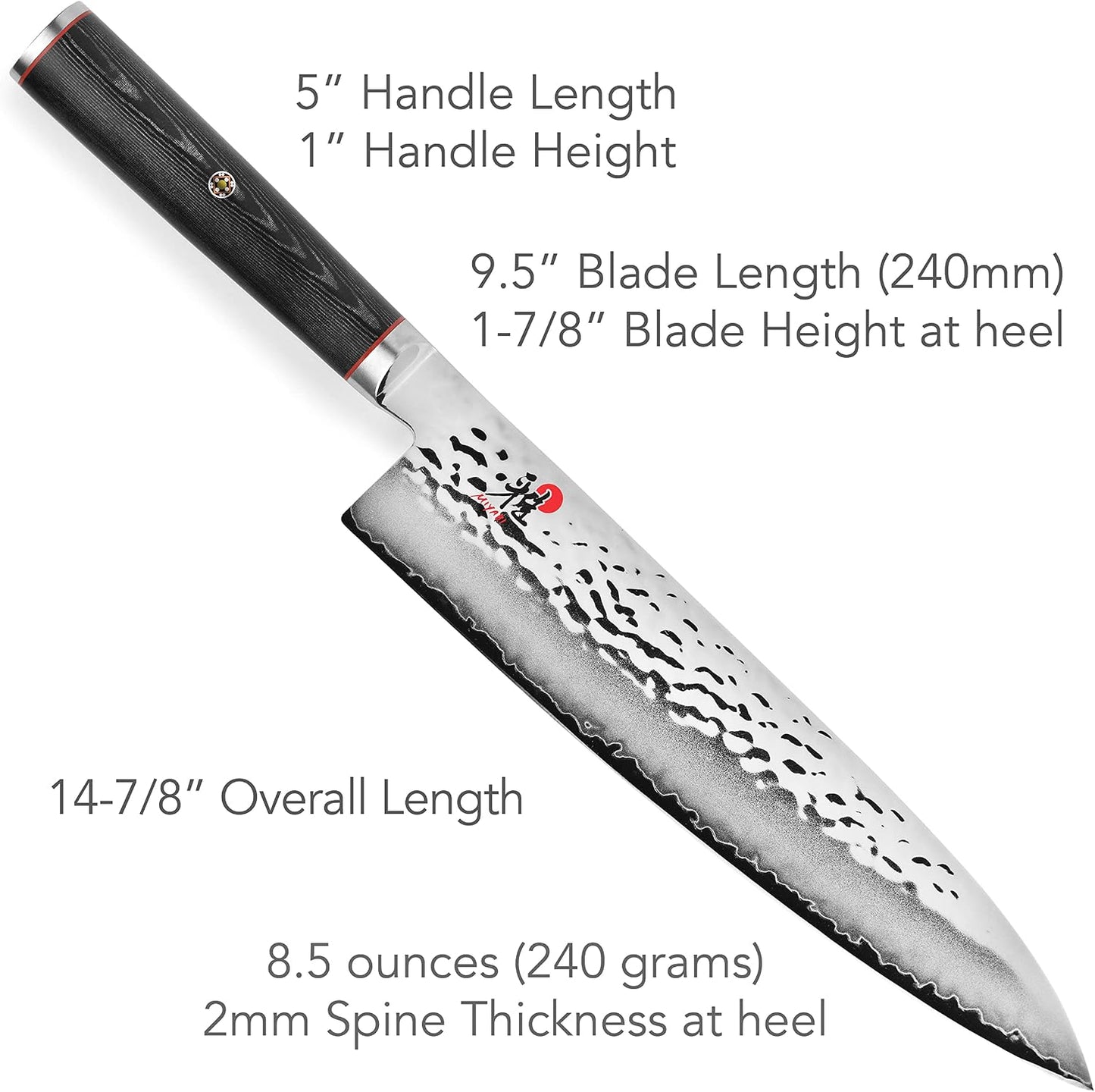Mizu SG2 9.5" Chef's Knife (9.5-inch)