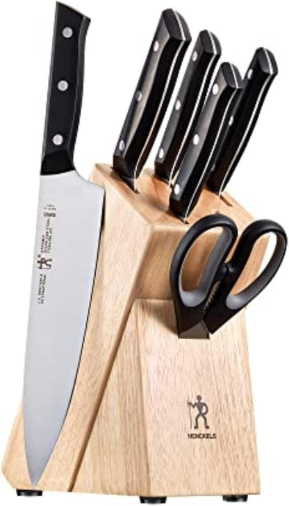 Dynamic 7-Pc Knife Set, Razor-Sharp German Engineered | The Perfect Kitchen Knife Set for Effortless Cutting, Informed by 100+ Years of Mastery. Dishwasher safe, Comfortable Handle