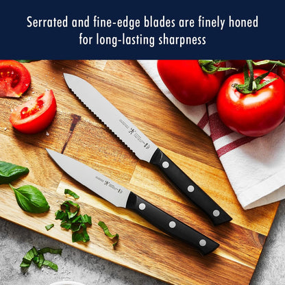 Dynamic 7-Pc Knife Set, Razor-Sharp German Engineered | The Perfect Kitchen Knife Set for Effortless Cutting, Informed by 100+ Years of Mastery. Dishwasher safe, Comfortable Handle