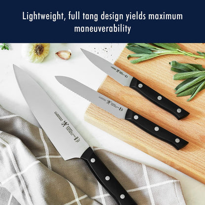 Dynamic 7-Pc Knife Set, Razor-Sharp German Engineered | The Perfect Kitchen Knife Set for Effortless Cutting, Informed by 100+ Years of Mastery. Dishwasher safe, Comfortable Handle