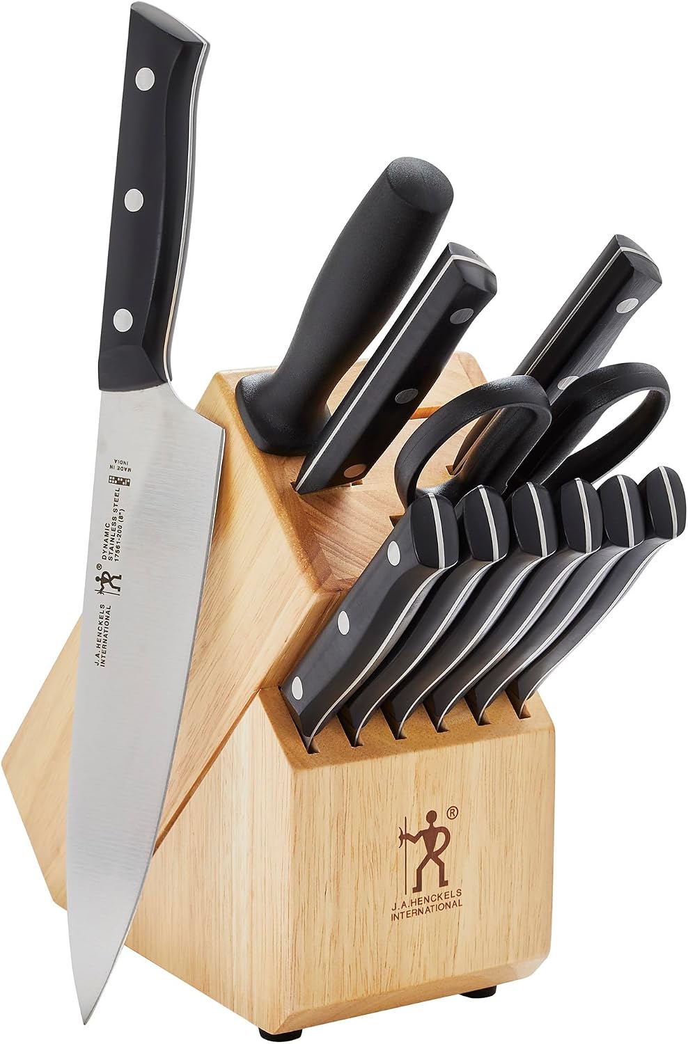 Dynamic 7-Pc Knife Set, Razor-Sharp German Engineered | The Perfect Kitchen Knife Set for Effortless Cutting, Informed by 100+ Years of Mastery. Dishwasher safe, Comfortable Handle