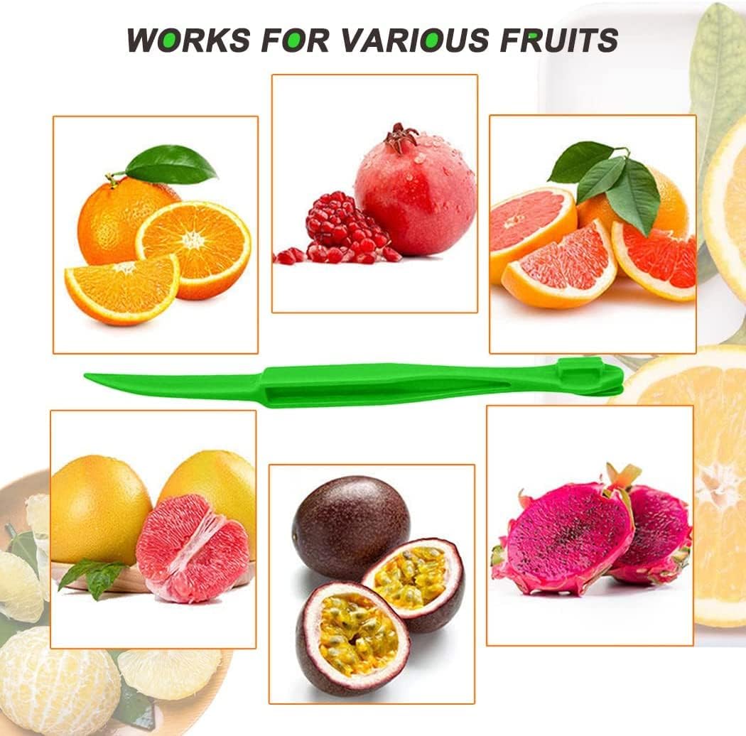 Orange Citrus Peelers Citrus Lemon Citrus Peel Cutter Plastic Easy Slicer Cutter Peeler Remover Opener Kitchen Accessories Knife Cooking Tool Kitchen Gadget (Multiple 2 Pack)