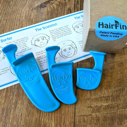 Original Haircut Tool Kit - As Seen On Shark Tank - Set of 3 Includes 2”, 3”, and 4” Hair Cutting Guides for DIY and Self Home Haircuts - Made in USA