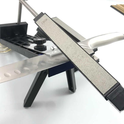 Diamond Sharpening Stones, 6 PCS Diamond Whetstones Knife Sharpening Kit with Anti-Slip Base - 240+400+600+1500+2000+3000 for Fix-Angled Knife Sharpening System, Ruixin Pro Sharpener