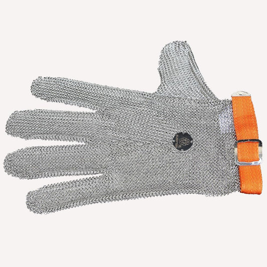 Cut Resistant Glove Food Grade Stainless Steel Chainmail Glove for Ultimate Cutting Protection Meat Cutting Oyster Shucking (XL)