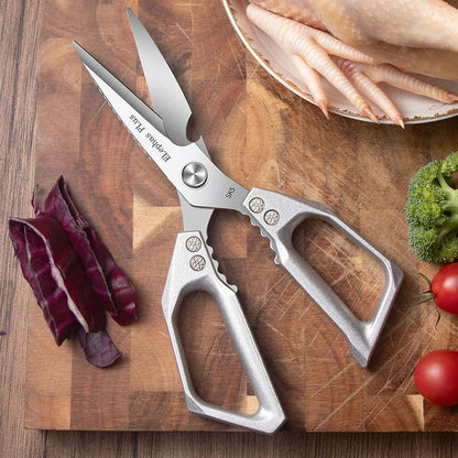 Multi Purpose Steel Kitchen Scissors, Heavy Duty Steel Kitchen Shears