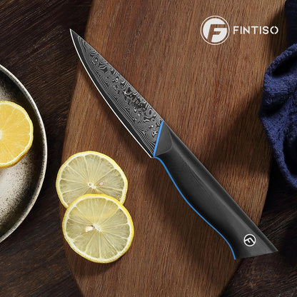 Chef Knife 7 Inch, Boning Knife with G10 Handle, Sharp Viking Knife | Professional Butcher Knife with Ergonomic Full-Tang Handle, Japanese Kitchen Knife for Home, Camping & BBQ