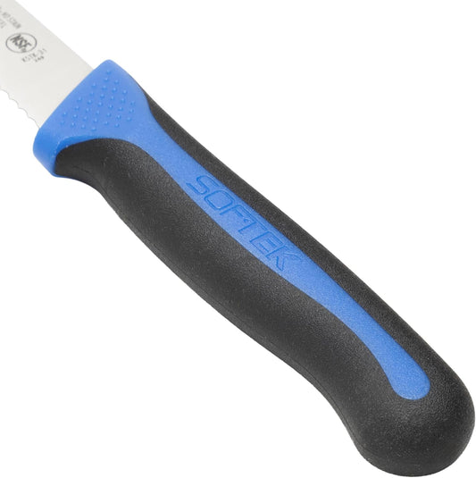 SofTek, 3.5" Serrated Paring Knives, Soft Grip Handle, 2Pcs/Pk