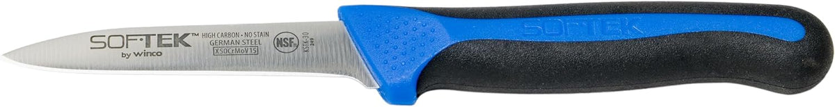 SofTek, 3.5" Serrated Paring Knives, Soft Grip Handle, 2Pcs/Pk