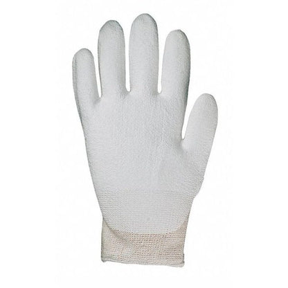 540 Palm Fit Cut Resistant 540 White HPPE Polyurethane Palm Coated Gloves, Large