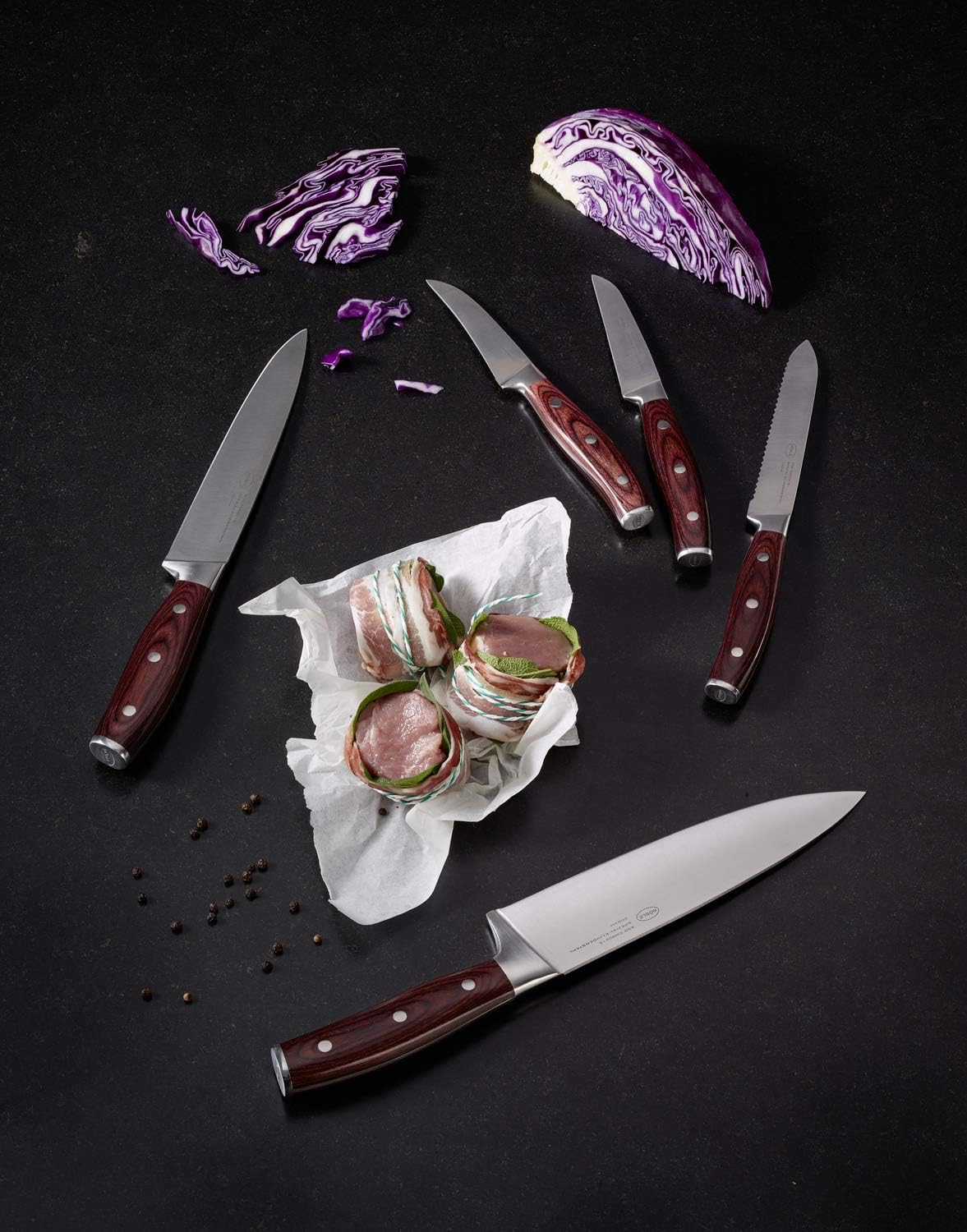 Rösle Rockwood Knife Collection, Paring Knife, 3.14-inch Blade
