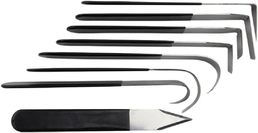 8 Pack Metal Clay Carving Knife,Pottery Tools,Clay Hand Tools | Craft Trim Artist,Ceramic Tools Set Engraving, Shaping,Clay Sculpture,Styling