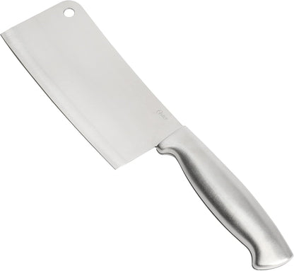 Baldwyn 6-Inch Cleaver Knife – Heavy Duty Kitchen Cutlery with Stainless Steel Handle – Sharp, Durable Chef’s Cleaver for Chopping, Slicing, and Dicing