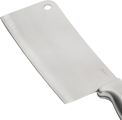 Baldwyn 6-Inch Cleaver Knife – Heavy Duty Kitchen Cutlery with Stainless Steel Handle – Sharp, Durable Chef’s Cleaver for Chopping, Slicing, and Dicing