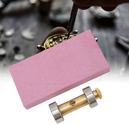 Watch Repair Screwdriver Sharpener 3000 Grit Sharpening Stones Watches Repairs Tool for Amateurs，Adjustable Watch Wristwatch Screwdriver Sharpener Repair Tool Sharpening Holder