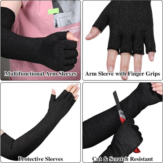 Anti Cut Protective Sleeves Arm Sleeves Safety Cut Resistant Gloves