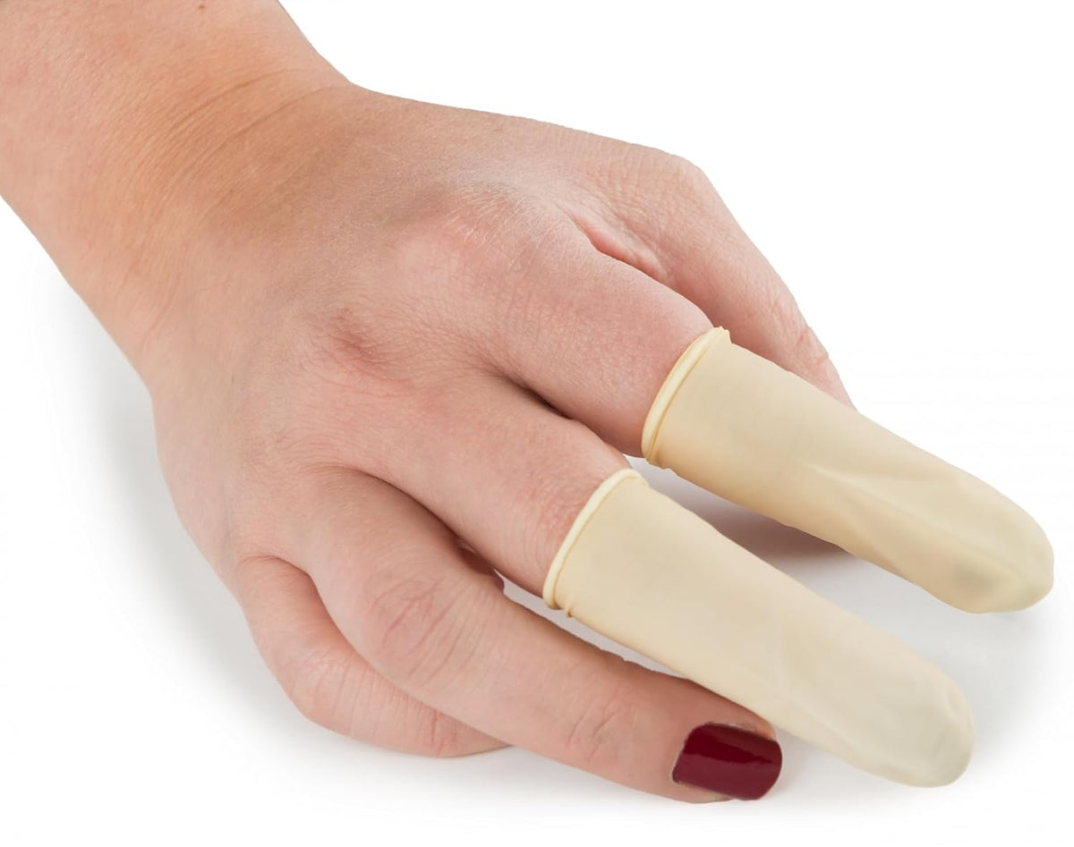 Grafco Latex Finger Cots, Extra-Large, 144 Count, 3908 XL