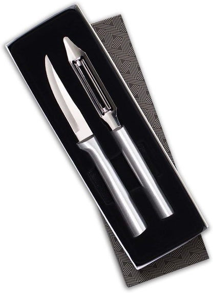 Pare & Peel Gift Set (S46), Silver