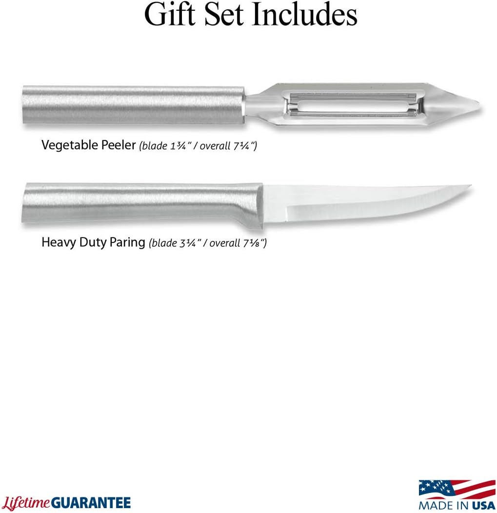 Pare & Peel Gift Set (S46), Silver