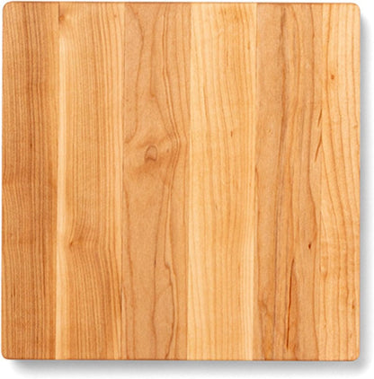 Chop-N-Slice Series Rectangular Maple Cutting Board, 16" x 10" x 1", 4.5 lb – Reversible Edge-Grain Butcher Block, Made in the USA